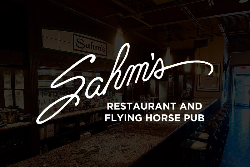 Logo Sahm's Restaurant & Flying Horse Pub
